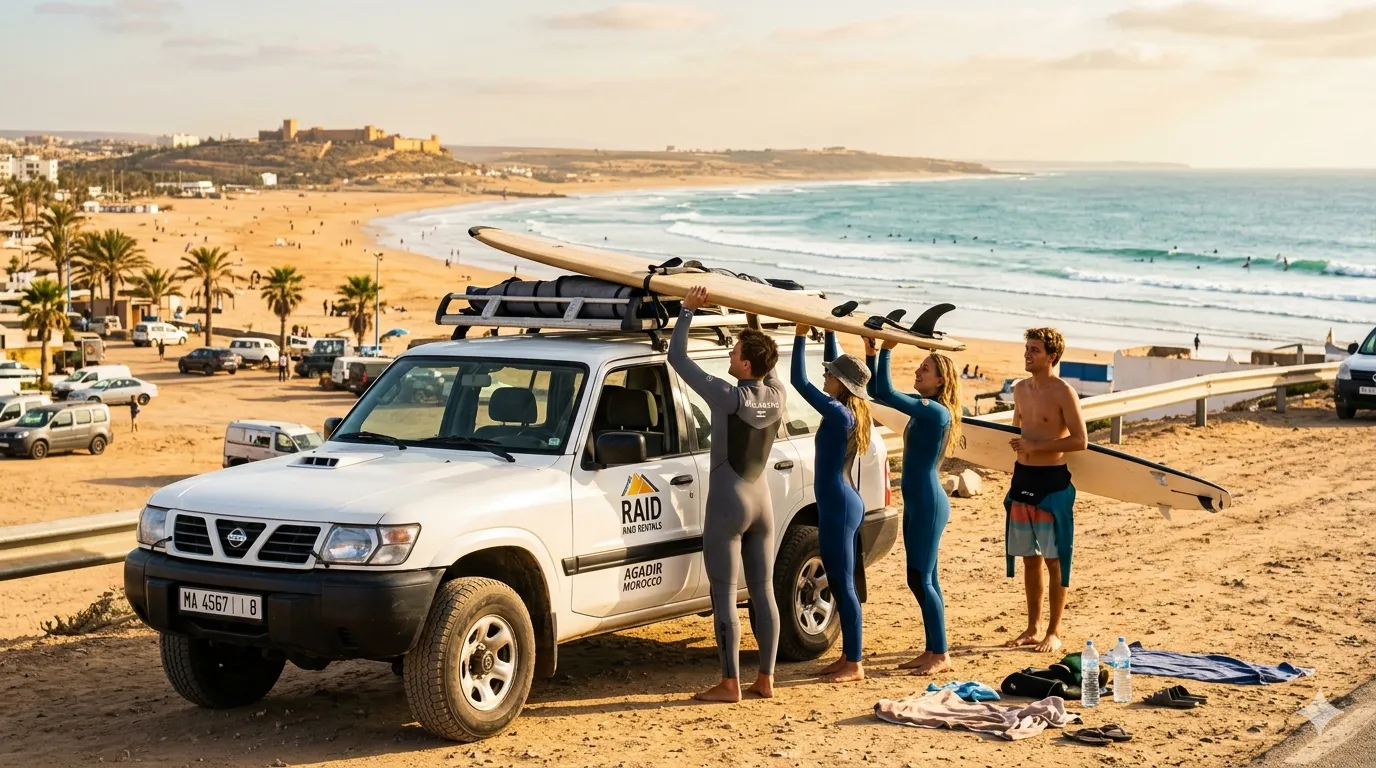 Car Hire in Agadir for Surfers: What to Know Before You Book